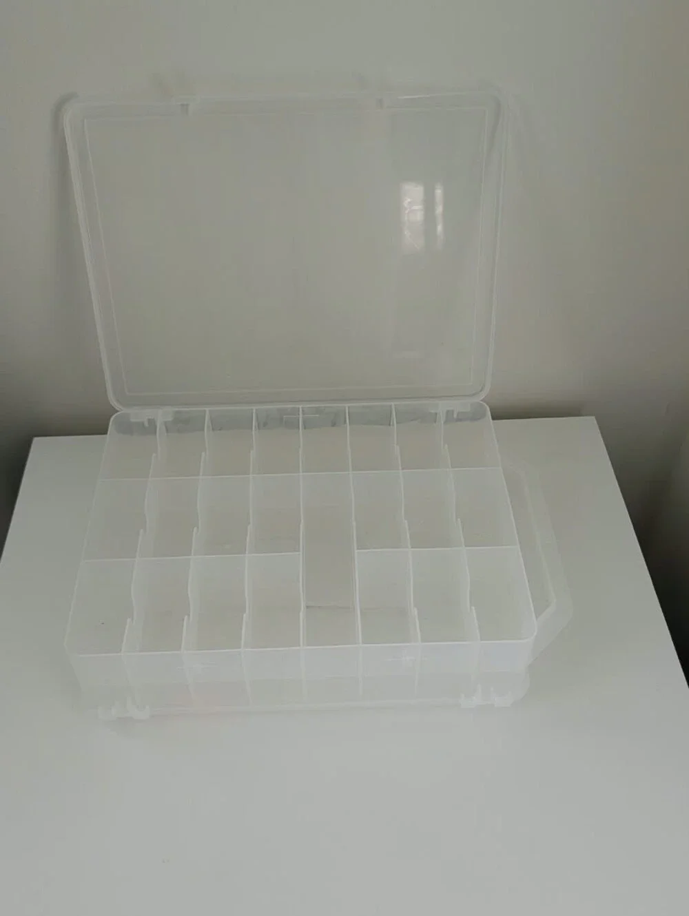 Clear Storage Case with Custom 3D-Printed Hot Wheels Emblem